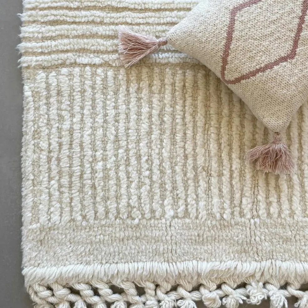 Tapis en laine Ari Sheep White (120 x 170 cm)