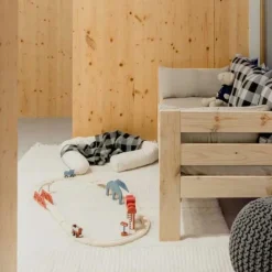 Tapis en laine Ari Sheep White (120 x 170 cm)