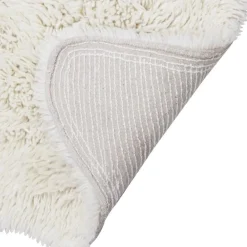 Tapis en laine Woolly Sheep blanc (110 x 75 cm)