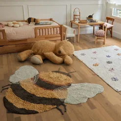 Tapis lavable Abeille (115 x 150 cm)