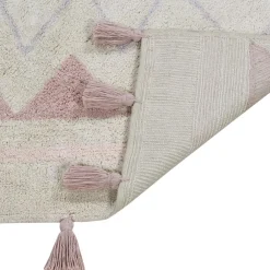 Tapis lavable azteca naturel vintage nude (120 x 160 cm)