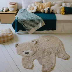Tapis lavable Bear (120 x 122 cm)