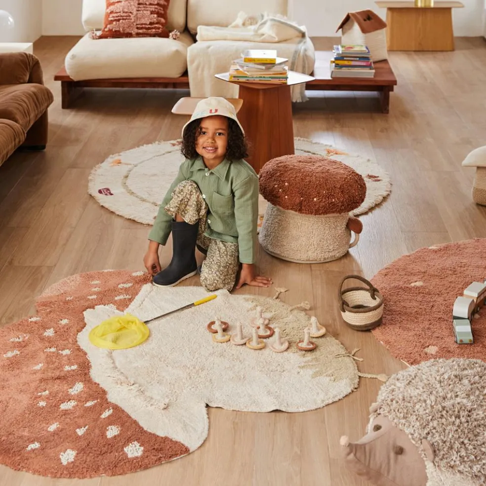 Tapis lavable Bolet (120 x 120 cm)