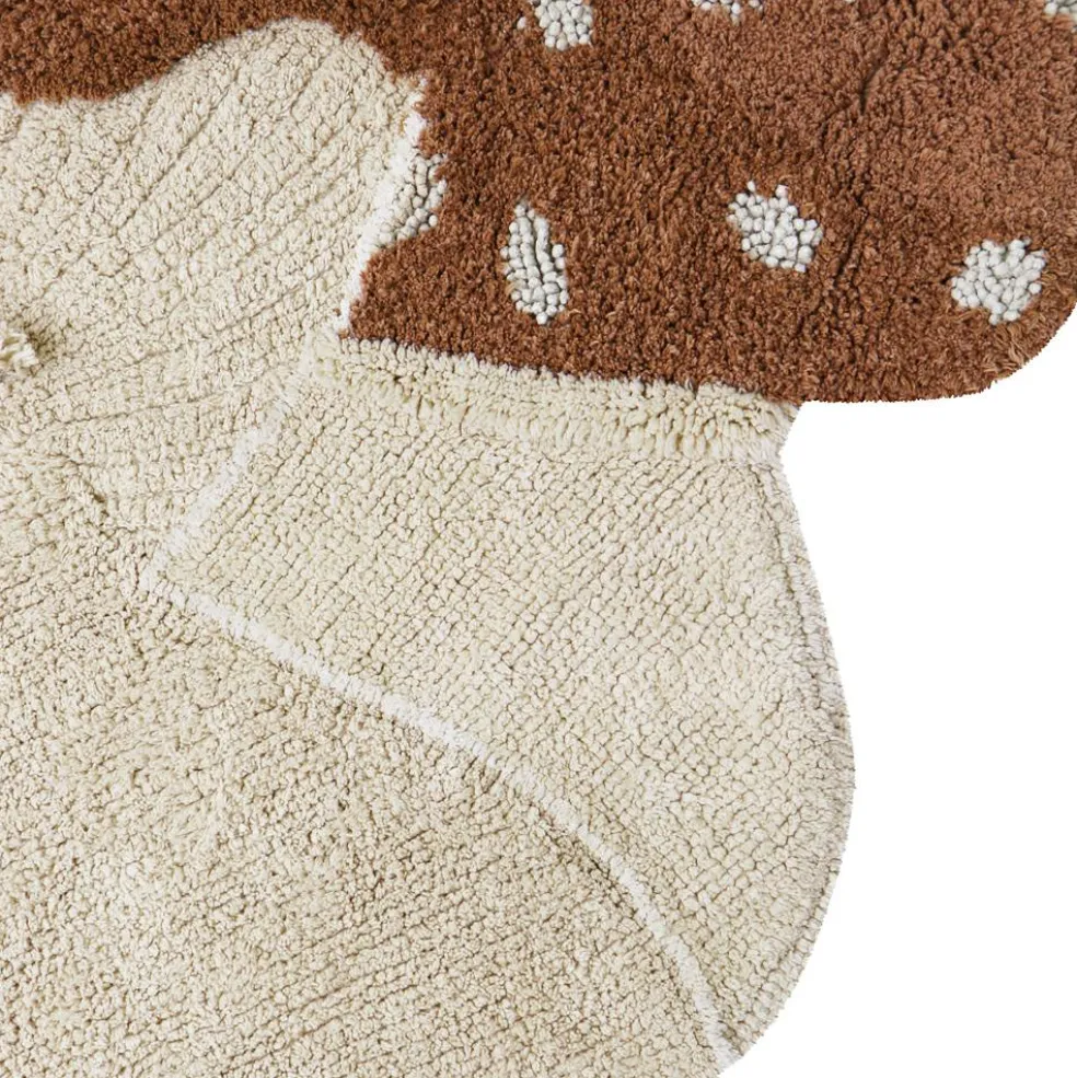 Tapis lavable Bolet (120 x 120 cm)