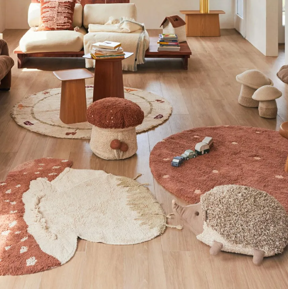 Tapis lavable Bolet (120 x 120 cm)