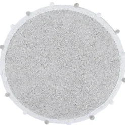 Tapis lavable Bubbly Light gris (120 cm)