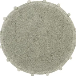 Tapis lavable Bubbly olive (120 cm)