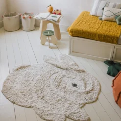 Tapis lavable Bunny (130 x 135 cm)