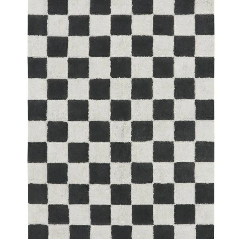 Tapis lavable Kitchen Tiles gris foncé (120 x 160 cm)