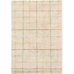 Tapis lavable Lignes de couleurs (90 x 130 cm)