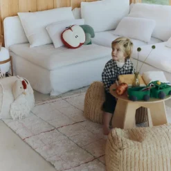 Tapis lavable Lignes de couleurs (90 x 130 cm)