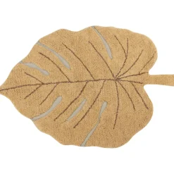 Tapis lavable Monstera miel (120 x 180 cm)