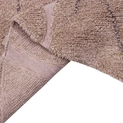 Tapis lavable Monstera Vintage Nude (180 x 120 cm)