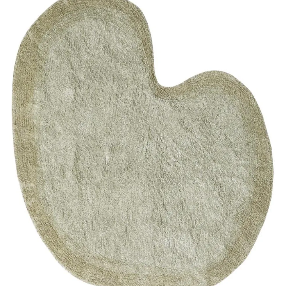 Tapis lavable nénuphar Puffy Lily (160 x 140 cm)