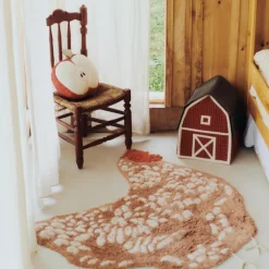Tapis lavable Poulet (100 cm)