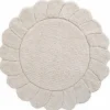 Tapis lavable rond Gabrielle (110 cm)
