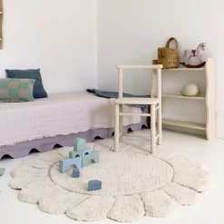 Tapis lavable rond Gabrielle (110 cm)