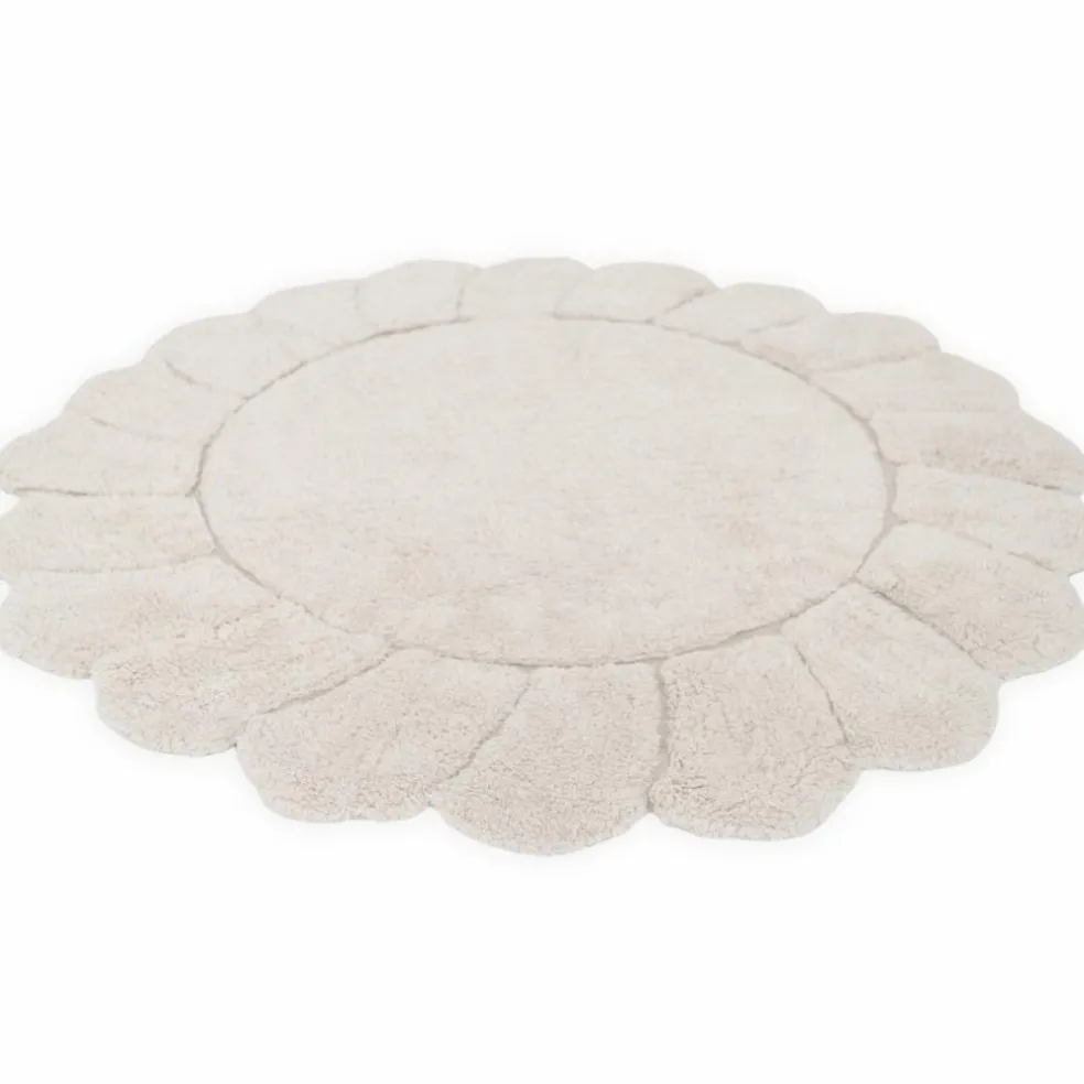 Tapis lavable rond Gabrielle (110 cm)