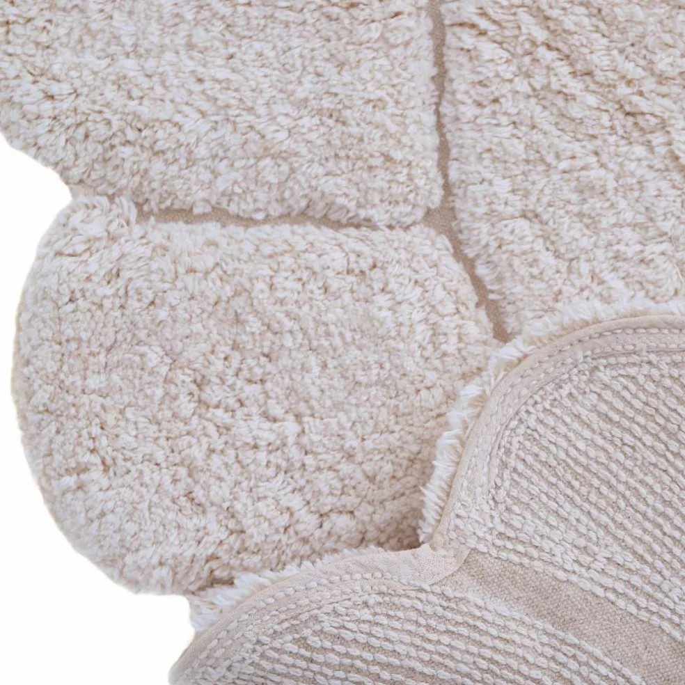 Tapis lavable rond Gabrielle (110 cm)