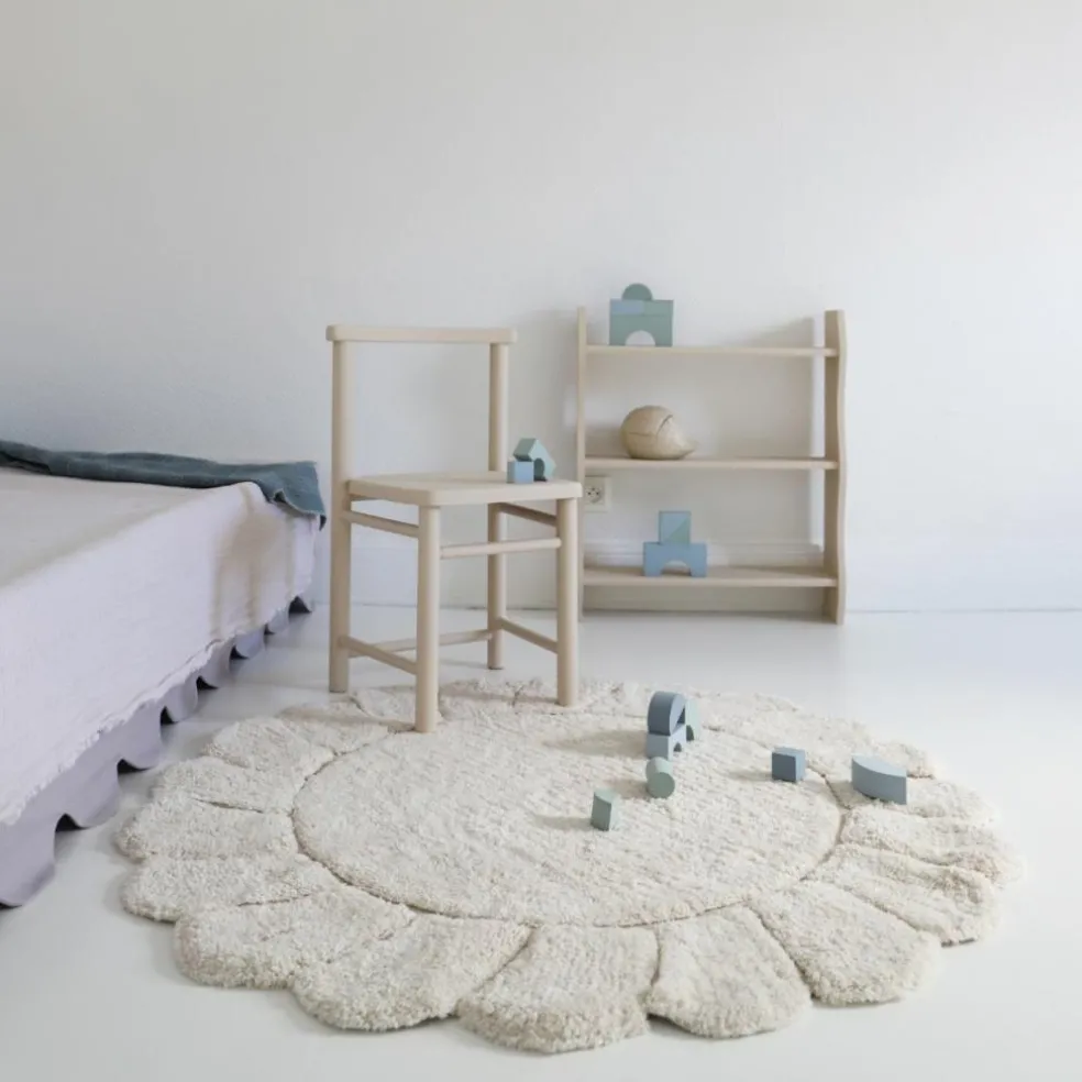 Tapis lavable rond Gabrielle (110 cm)