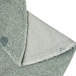 Tapis lavable Round Dot Blue Sage (140 cm)