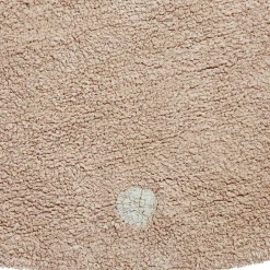 Tapis lavable Round Dot Rose (140 cm)