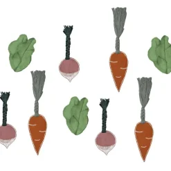 Tapis lavable Veggie Garden x Oli & Carol (120 x 160 cm)