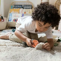 Tapis lavable Veggie Garden x Oli & Carol (120 x 160 cm)