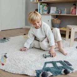 Tapis lavable Wheels (140 cm)