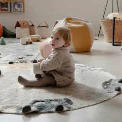 Tapis lavable Wheels (140 cm)