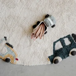 Tapis lavable Wheels (140 cm)