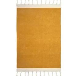 Tapis Lisboa moutarde (100 x 150 cm)