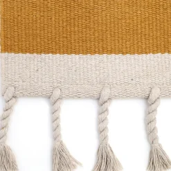 Tapis Lisboa moutarde (100 x 150 cm)