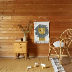 Tapis Lisboa moutarde (100 x 150 cm)