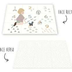 Tapis puzzle 3 en 1 Tiloo Numbers (180 x 180 cm)