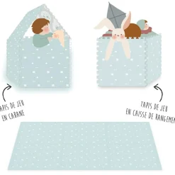 Tapis puzzle 3 en 1 Tiloo Road (120 x 180 cm)