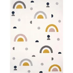 Tapis rectangulaire arc-en-ciel Mery (120 x 170 cm)