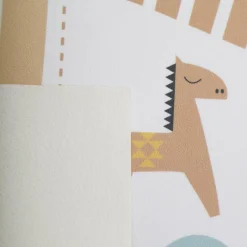 Tapis rectangulaire en vinyle Super Western (100 x 150 cm)