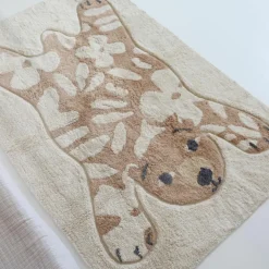 Tapis rectangulaire Flowerbear (100 x 150 cm)