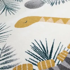 Tapis rectangulaire Sensaku dinosaure (120 x 170 cm)