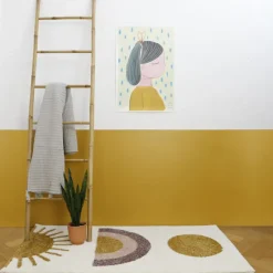 Tapis rectangulaire Sunshine (80 x 150 cm)