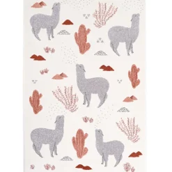 Tapis rectangulaitre Andina Lama (120 x 170 cm)
