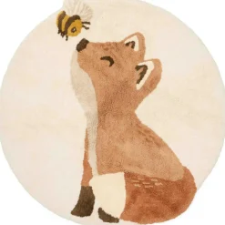 Tapis Renard (110 x 110 cm)