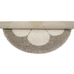 Tapis rond Bohemian daisy beige