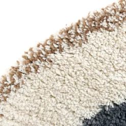 Tapis rond Bohemian rainbow Arc-en-ciel bleu (120 cm)