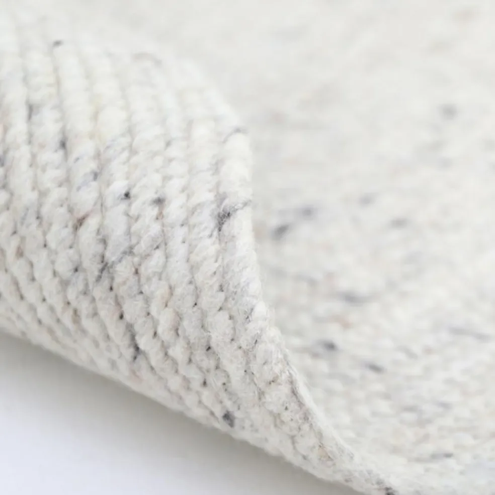 Tapis rond Neethu naturel (110 cm)