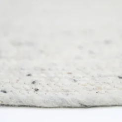 Tapis rond Neethu naturel (110 cm)