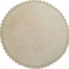 Tapis rond Perla Sable (110 cm)
