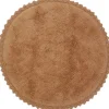 Tapis rond Perla Toffee (110 cm)