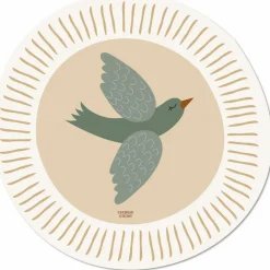 Tapis rond soleil Lili Rose